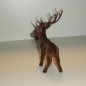 Hirsch beflockt, naturgetreu