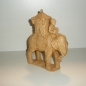 Königselefant mit Treiber  natur zu 15-16 cm Figuren