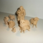 Esel  Fontanini  passend zu 17 cm Figuren, liegend