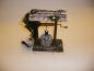Brunnen drehbar mit  Schindeldach und Mauerbrunnen  (Licht) NEU