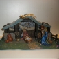 Stall und Figuren  aus Porzellan (Thomas Kinkade`s)