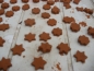 Miniaturlebkuchen aus Ton , 5-teilig, für die Puppen-  oder Weihnachtsbäckerei