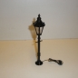 Standlaterne, Metall, in schwarz  ca. 17,5 cm hoch