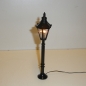 Standlaterne, Metall, in schwarz  ca. 17,5 cm hoch
