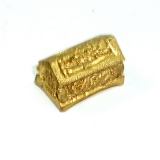 Holztruhe gold
