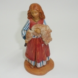 Mädchen mit Spindel