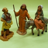Maria und Josef auf der Flucht (ohne Wirt)