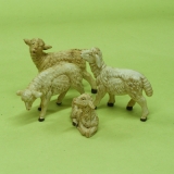 Schafgruppe 4-teilig