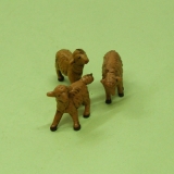 Schafgruppe 3-teilig