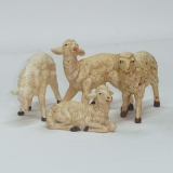 Schafgruppe 4-teilig