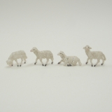 Schafgruppe 4-teilig