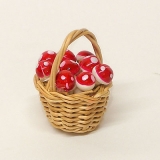 Mini-Pilzkoerbchen aus Weide