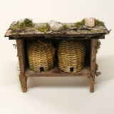 Bienenstock mittel mit 2 Koerbchen