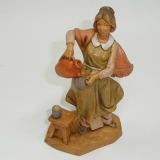 Frau mit Wasser