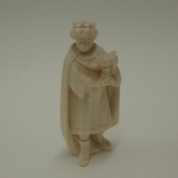 König stehend Mohr (Echt-Holz)