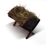 Wiege aus Holz