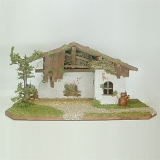 Stall mit Schindeldach