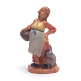 schwangere Frau mit Katze