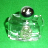 Taschen Weihwasserfläschchen aus Glas