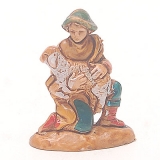 Hirte mit Schaf 3,5 cm