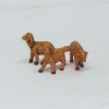 Schafe 3-Set braun