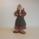Toepferin , Esther, 22 cm  NEU, mit Trage und Kruegen auf dem Ruecken