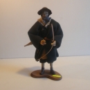 Jaeger Abraham, bewegl. Figur, mit edler Kleidung NEU 22 cm