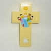 Kinderkreuz in gelb (Fröhliche Kinderrunde aus aller Welt)